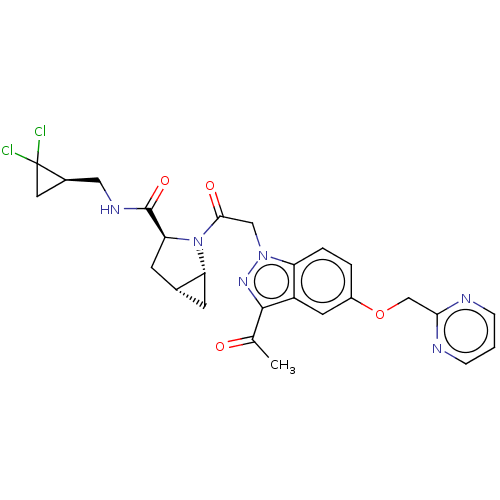 Chemical structure of BindingDB Monomer ID 254516