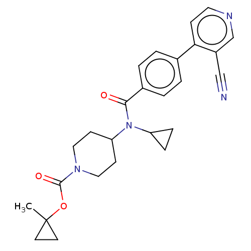 Chemical structure of BindingDB Monomer ID 254635