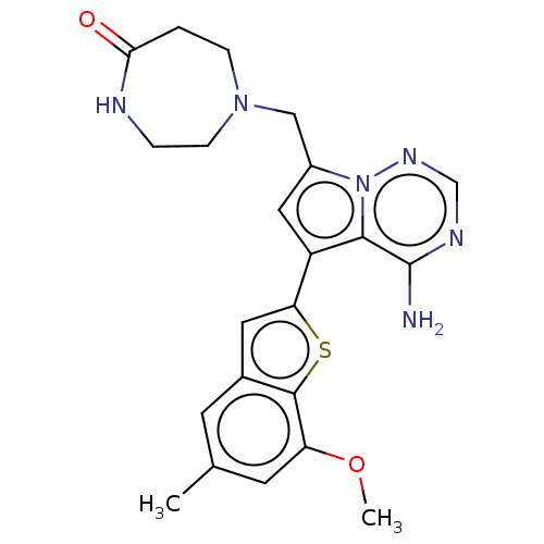 Chemical structure of BindingDB Monomer ID 255635