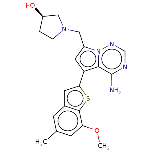 Chemical structure of BindingDB Monomer ID 255699