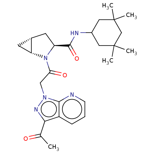 Chemical structure of BindingDB Monomer ID 256154