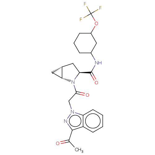 Chemical structure of BindingDB Monomer ID 256180