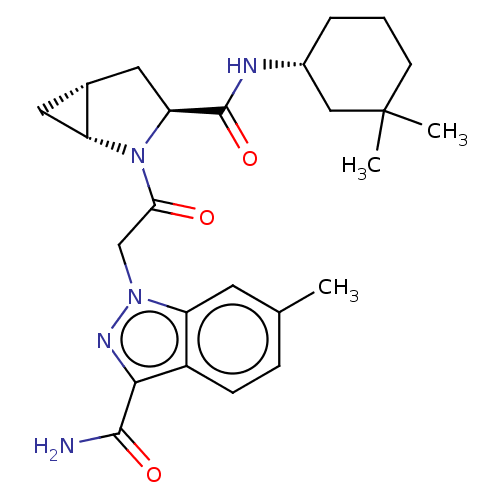 Chemical structure of BindingDB Monomer ID 256209