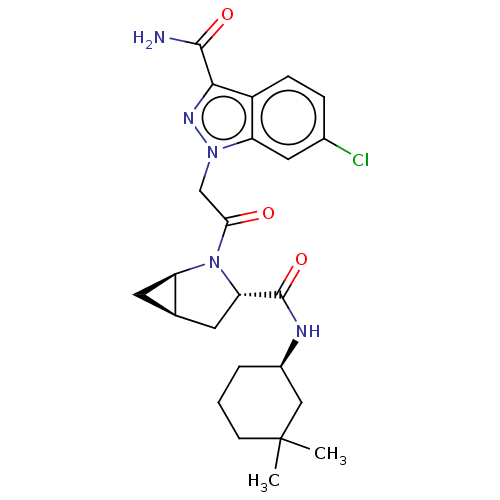 Chemical structure of BindingDB Monomer ID 256210