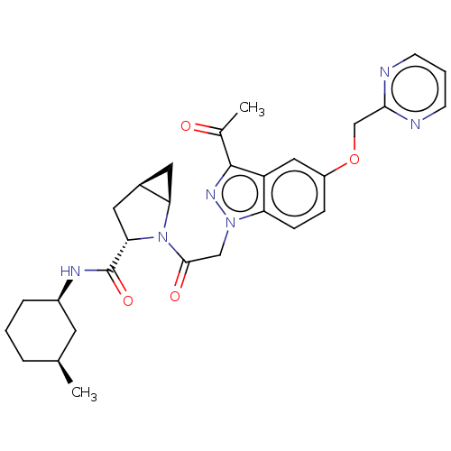 Chemical structure of BindingDB Monomer ID 256244