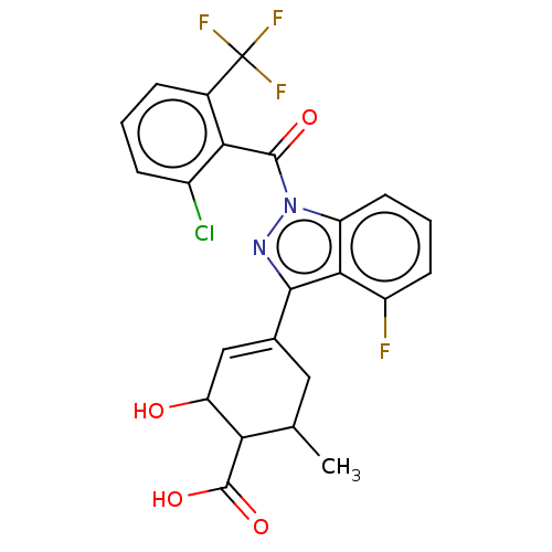 Chemical structure of BindingDB Monomer ID 256383