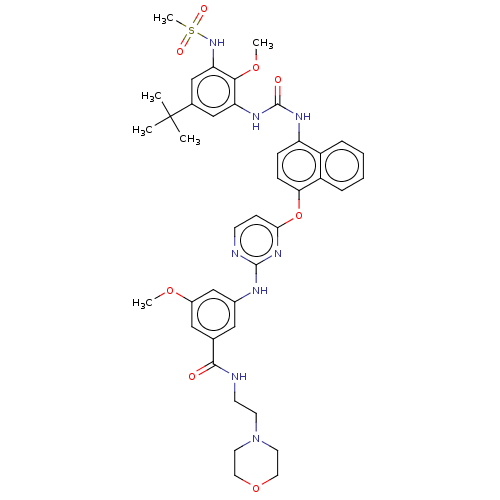 Chemical structure of BindingDB Monomer ID 256508