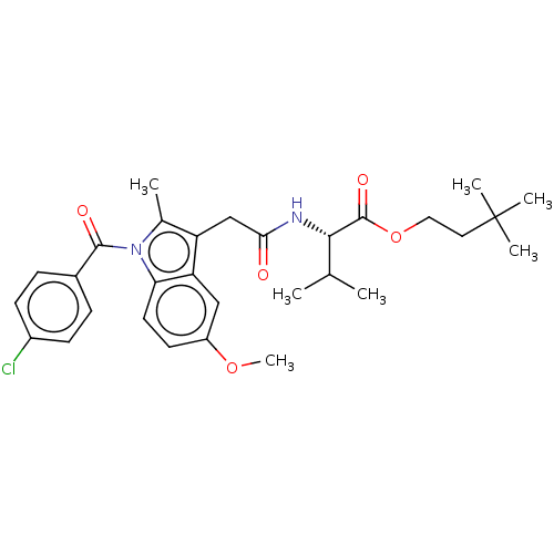 Chemical structure of BindingDB Monomer ID 258422