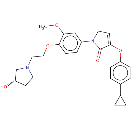 Chemical structure of BindingDB Monomer ID 258744
