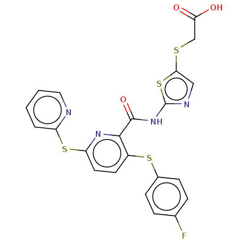 Chemical structure of BindingDB Monomer ID 260408