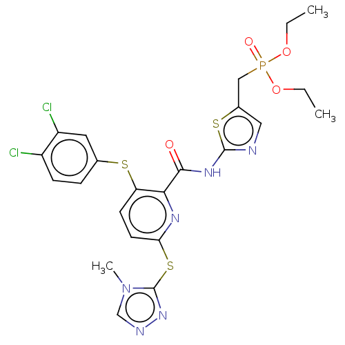 Chemical structure of BindingDB Monomer ID 260422