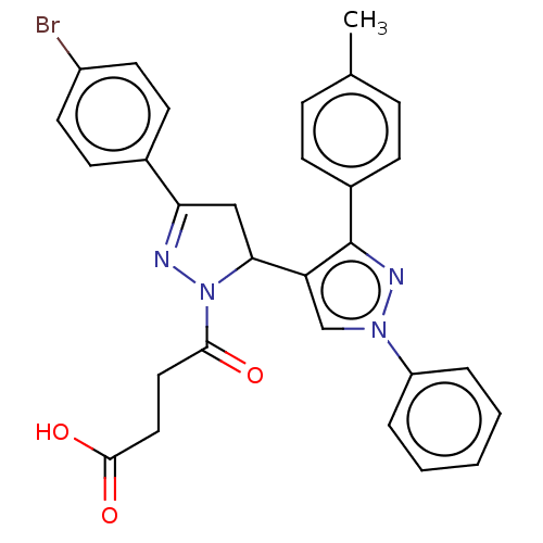 Chemical structure of BindingDB Monomer ID 260649