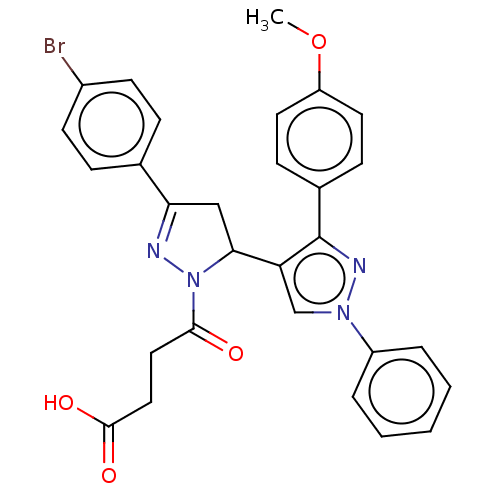 Chemical structure of BindingDB Monomer ID 260650