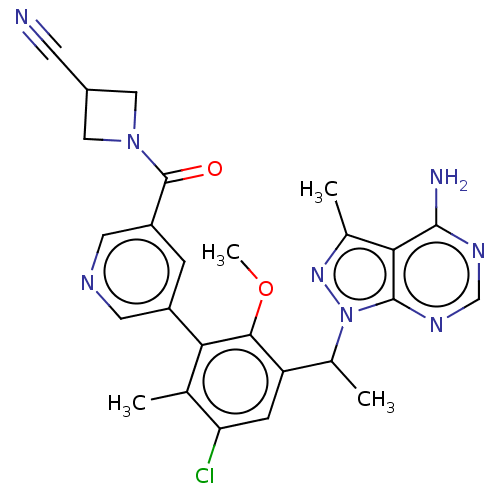 Chemical structure of BindingDB Monomer ID 261154