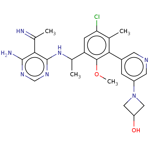 Chemical structure of BindingDB Monomer ID 261164
