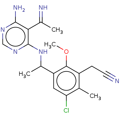 Chemical structure of BindingDB Monomer ID 261171