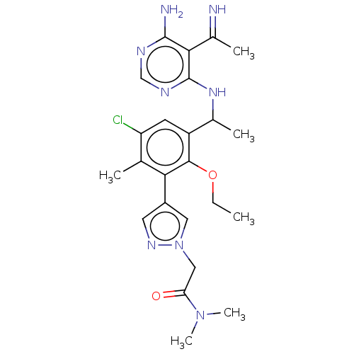 Chemical structure of BindingDB Monomer ID 261182