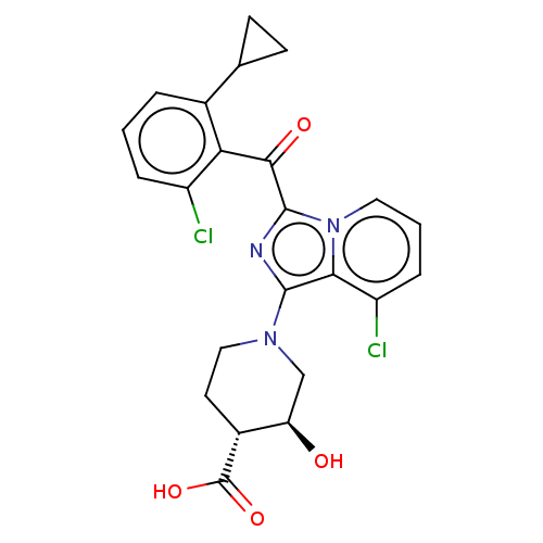 Chemical structure of BindingDB Monomer ID 268461