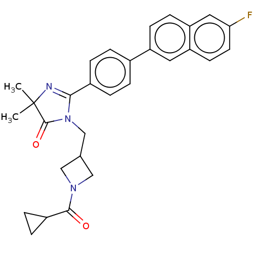 Chemical structure of BindingDB Monomer ID 269284