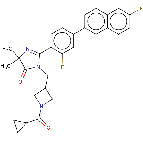 Chemical structure of BindingDB Monomer ID 269309