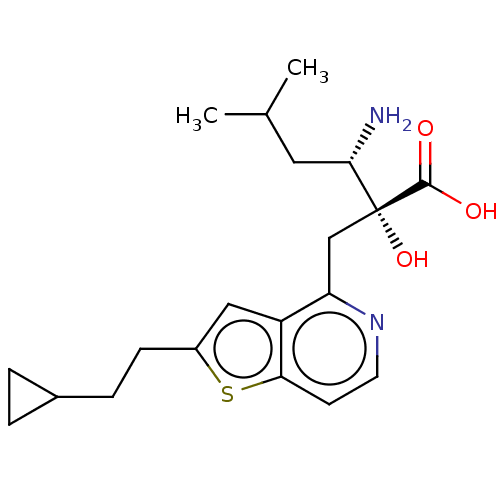 Chemical structure of BindingDB Monomer ID 271317