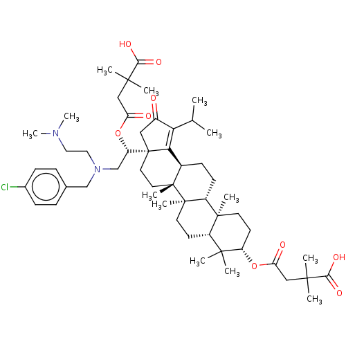 Chemical structure of BindingDB Monomer ID 271365