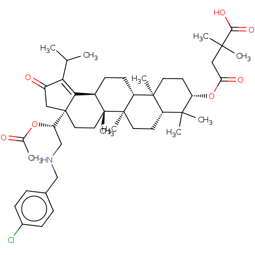 Chemical structure of BindingDB Monomer ID 271400