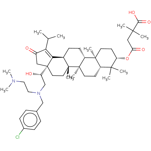 Chemical structure of BindingDB Monomer ID 271401