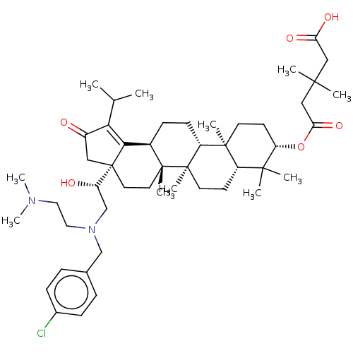 Chemical structure of BindingDB Monomer ID 271405