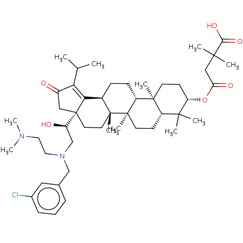 Chemical structure of BindingDB Monomer ID 271421