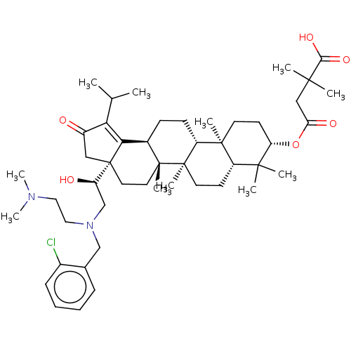 Chemical structure of BindingDB Monomer ID 271427
