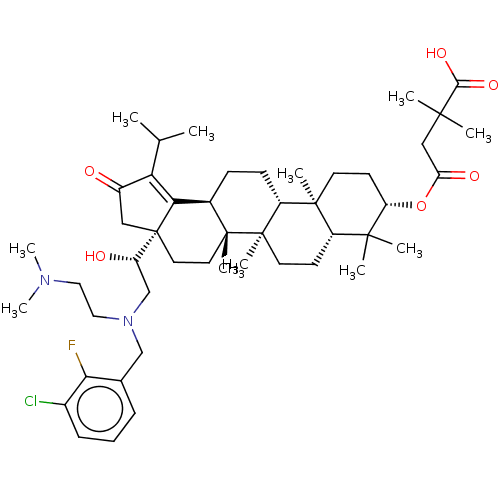 Chemical structure of BindingDB Monomer ID 271430