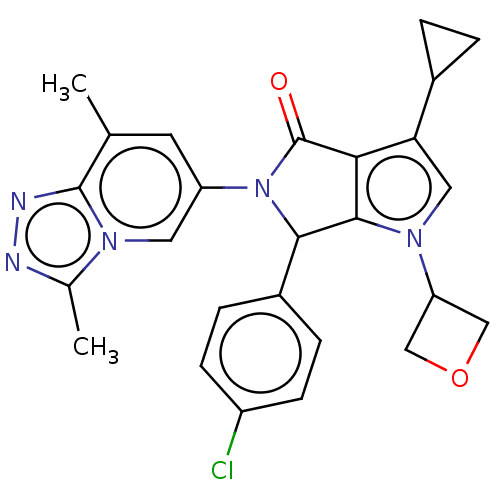 Chemical structure of BindingDB Monomer ID 274223