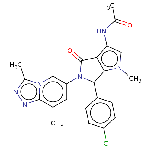 Chemical structure of BindingDB Monomer ID 274302