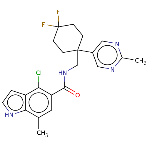 Chemical structure of BindingDB Monomer ID 274397