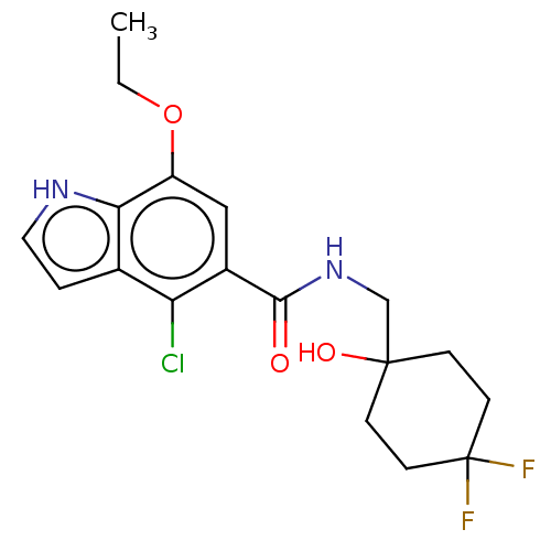 Chemical structure of BindingDB Monomer ID 274417