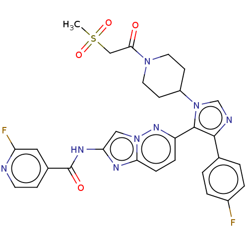 Chemical structure of BindingDB Monomer ID 274489