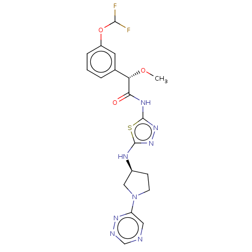 Chemical structure of BindingDB Monomer ID 278437