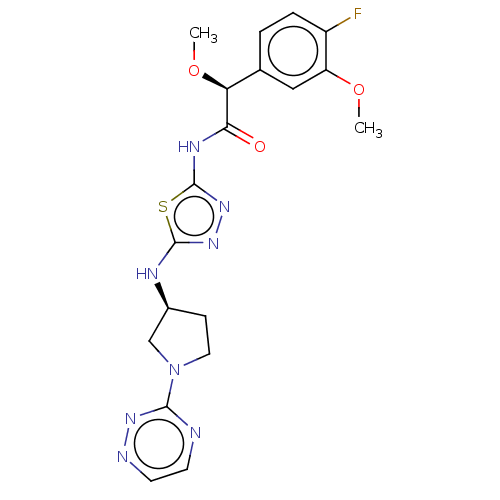 Chemical structure of BindingDB Monomer ID 278454