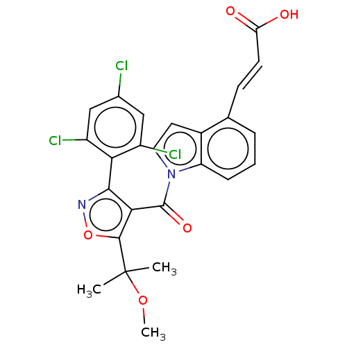 Chemical structure of BindingDB Monomer ID 278569