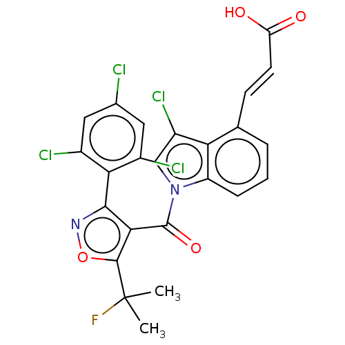 Chemical structure of BindingDB Monomer ID 278604