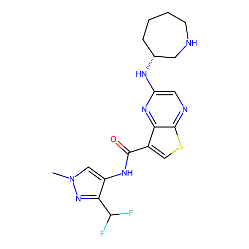 Chemical structure of BindingDB Monomer ID 278854