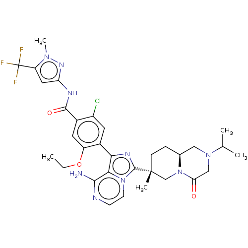 Chemical structure of BindingDB Monomer ID 278946