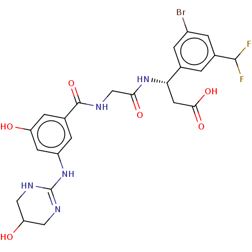 Chemical structure of BindingDB Monomer ID 279563