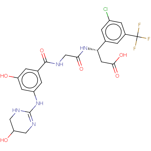 Chemical structure of BindingDB Monomer ID 279564