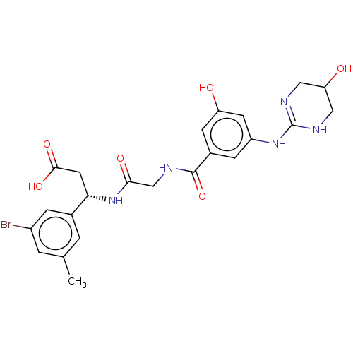 Chemical structure of BindingDB Monomer ID 279570