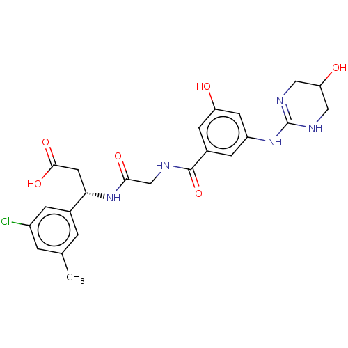Chemical structure of BindingDB Monomer ID 279571
