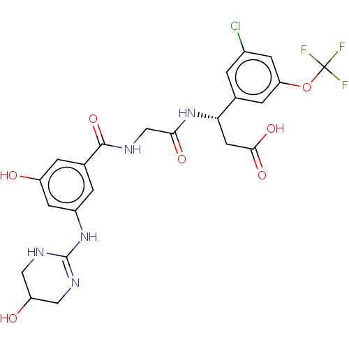 Chemical structure of BindingDB Monomer ID 279575