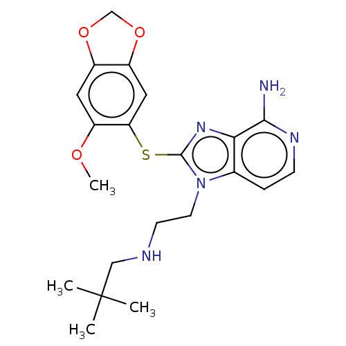Chemical structure of BindingDB Monomer ID 279721