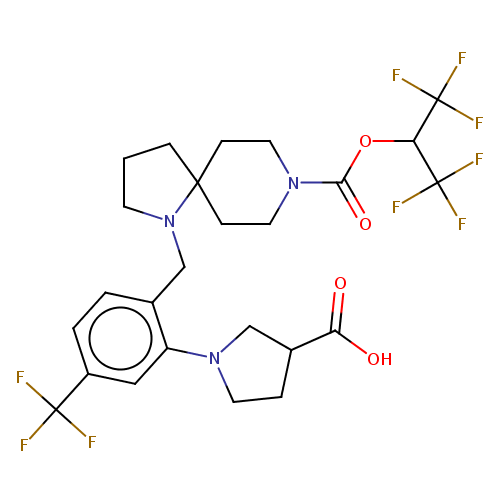 Chemical structure of BindingDB Monomer ID 280654
